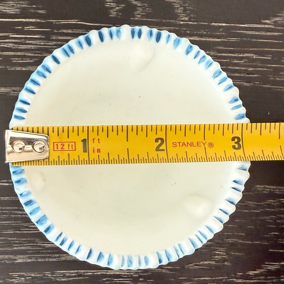 Vintage Fenton Blue Nativity Fairy Light Lamp Christmas Artist Signed - Picture 3 of 7